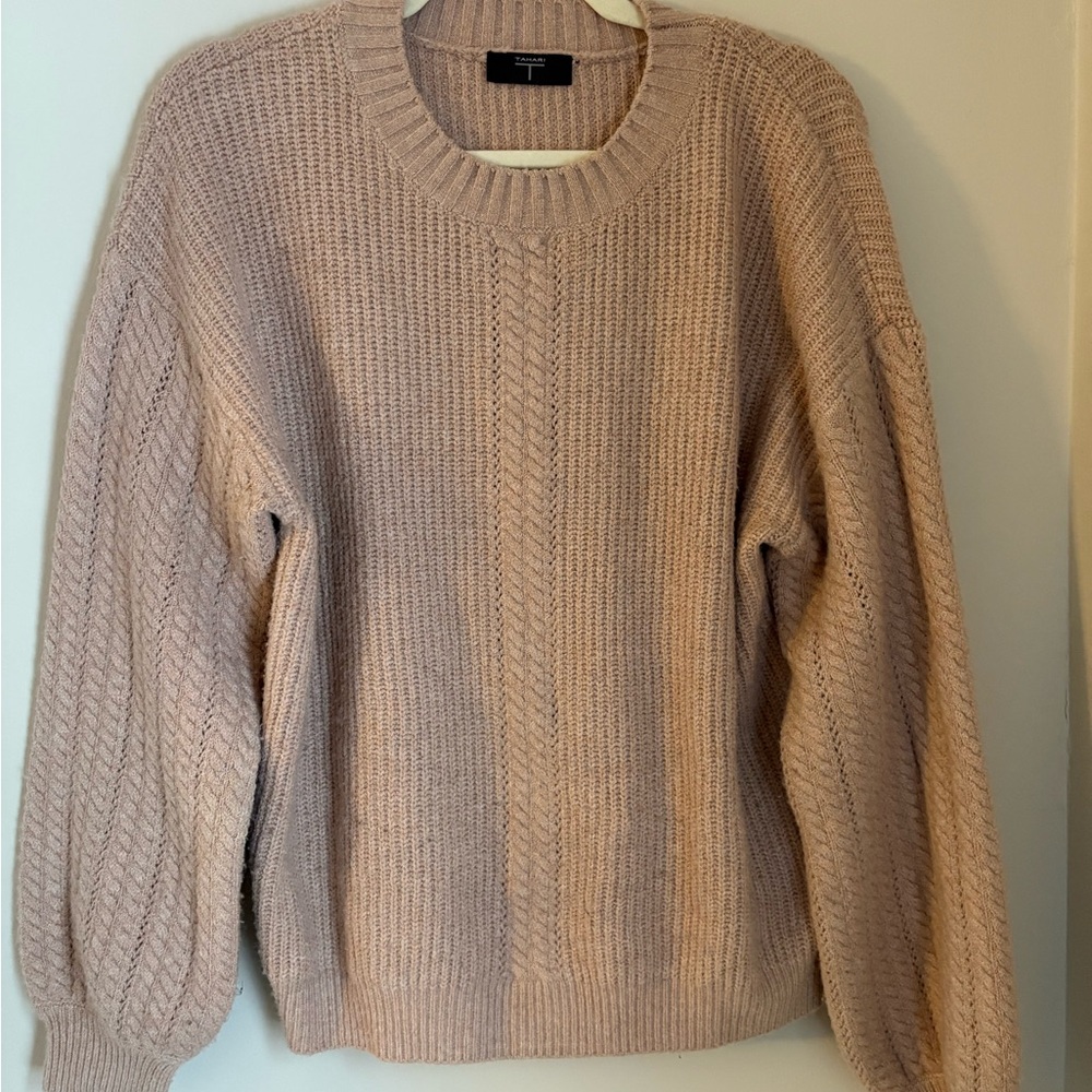 Tahari Women's Sweater in Beige